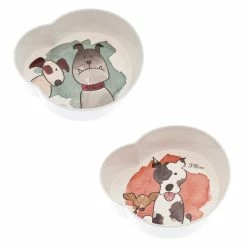 FERRIBIELLA SPA Ferribiella Ciotole Aquarelle Per Cani In Melamina 2x450ml