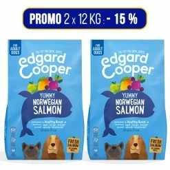 Edgard & Cooper PROMO 2x12Kg Edgard & Cooper Salmone Norvegese Per Cani Adulti