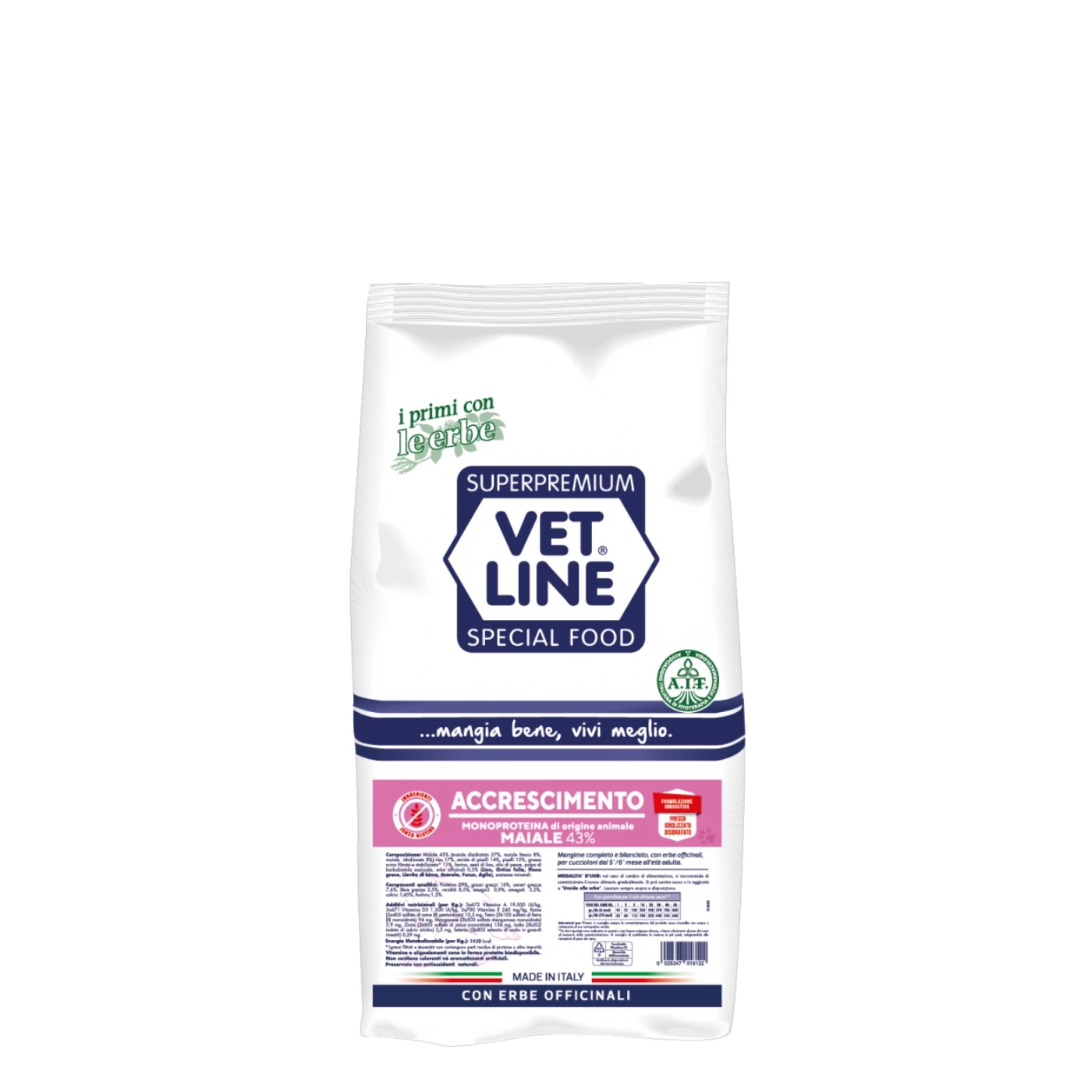 Vet Line Accrescimento Maiale Per Cuccioli Monoproteico VetLine 2 Vet Line Accrescimento Maiale Per Cuccioli Monoproteico VetLine - immagine 2