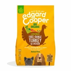 Edgard & Cooper Edgard & Cooper Adult Carne Fresca Di Tacchino E Pollo Biologici Gluten Free Per Cani