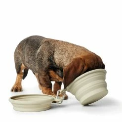 Hunter Ciotole Da Viaggio List In Silicone 350/750ml Beige