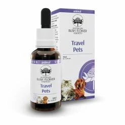 Australian Bush Flower Travel Pets 30ml Essences Animal