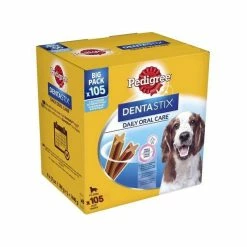 Dentastix - Pedigree Dentastix Medium 10-25Kg MegaPack 105pz