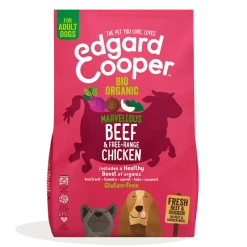 Edgard & Cooper Edgard&Cooper Adult Manzo E Pollo Biologici Crocchette Cane