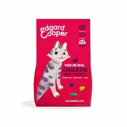 Edgard & Cooper Edgard&Cooper Senior Pollo E Tacchino 2kg Crocchette Gatto