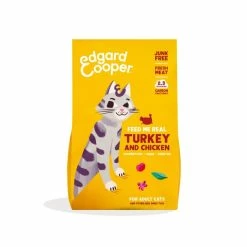 Edgard & Cooper Edgard&Cooper Tacchino E Pollo Freschi Crocchette Gatto
