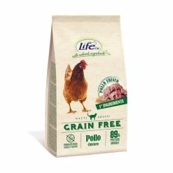 Life PetCare Life Cat Grain Free Pollo 1,5kg ULTIMI PEZZI Crocchette Gatto Senza Cereali