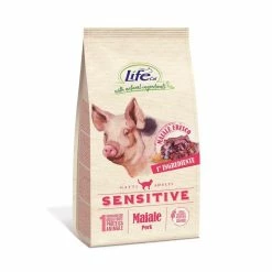 Life PetCare Life Cat Sensitive Maiale 1,5kg ULTIMI PEZZI Crocchette Gatto