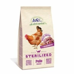 Life PetCare Life Cat Sterilized Pollo 1,5kg ULTIMI PEZZI Crocchette Gatto