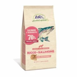 Life PetCare Life Dog Ricco In Salmone 12kg ULTIMI PEZZI Crocchette Cane