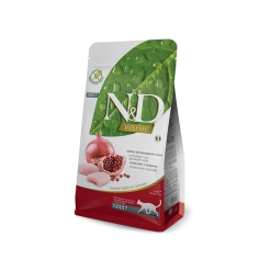 N&D - Natural & Delicious N&D Adult Cat Pollo E Melograno 1,5kg Grain Free Crocchette Gatto