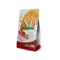 N&D - Natural & Delicious N&D Neutered Pollo E Melograno Low Grain 1,5kg Crocchette Gatto Sterilizzato