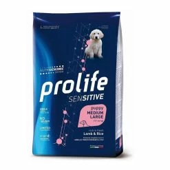 Prolife Puppy Agnello E Riso Medium Large Nutrigenomic Crocchette Cucciolo