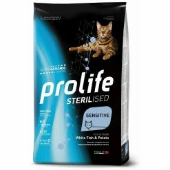 Prolife Sterilised Cat Pesce Bianco E Patate Nutrigenomic Crocchette Gatto