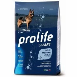 Prolife Trota E Riso Medium Large Nutrigenomic Crocchette Cane